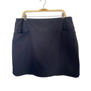 S.C.&Co. Women's Black Skort XXL